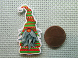 Second view of the Christmas Gnome Needle Minder