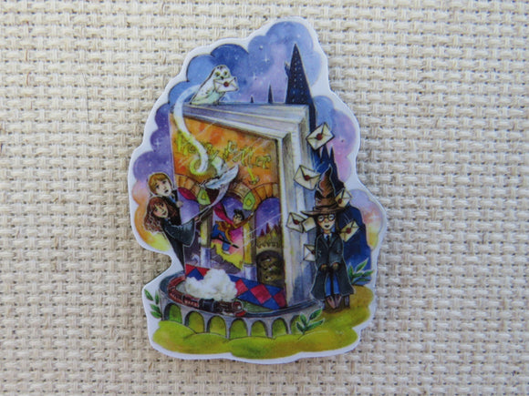 First view of Harry Potter Book Montage Needle Minder.