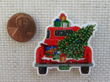 Second view of Christmas Tree Truck Needle Minder.
