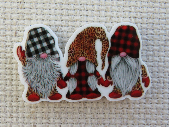 First view of Buffalo Print Gnome Trio Needle Minder.