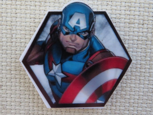 First view of Captain America Needle Minder.