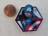 Second view of Captain America Needle Minder.