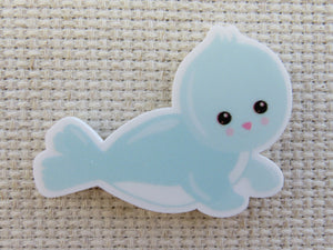 First view of Light Blue Seal Needle Minder.