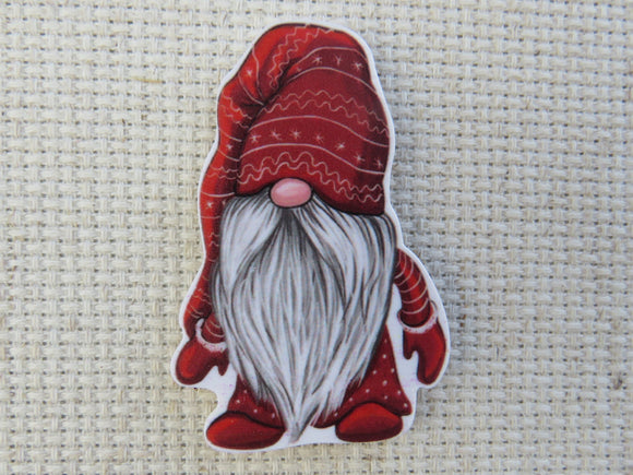 First view of Red Gnome Needle Minder.