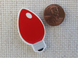 Second view of Red Christmas Light Needle Minder.