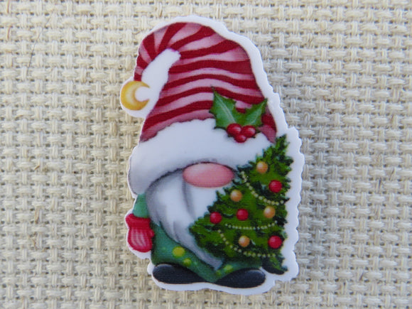 First view of Christmas Tree Gnome Needle Minder.
