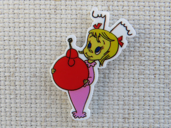 First view of Cindy-Lou Needle Minder.