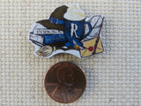 Second view of Ravenclaw Books Needle Minder.
