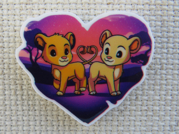 First view of Lion King Love Needle Minder.