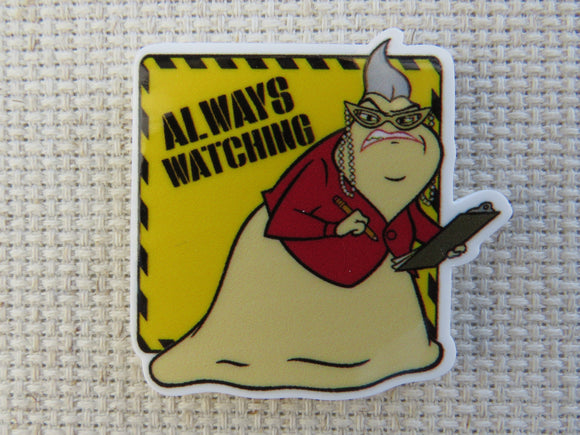 First view of Always Watching Needle Minder.