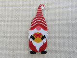 First view of Gift Bearing Gnome Needle Minder.
