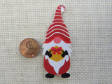 Second view of Gift Bearing Gnome Needle Minder.