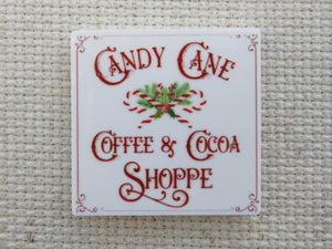 First view of Candy Cane Coffee & Cocoa Shoppe Needle Minder.