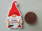 Second view of the Merry Christmas Gnome Needle Minder