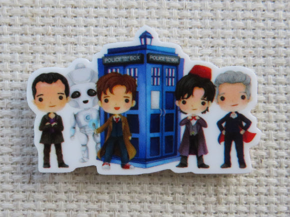 First view of Dr Who Characters Needle Minder.