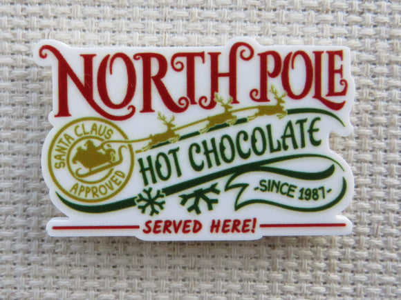 First view of North Pole Hot Chocolate Needle Minder.
