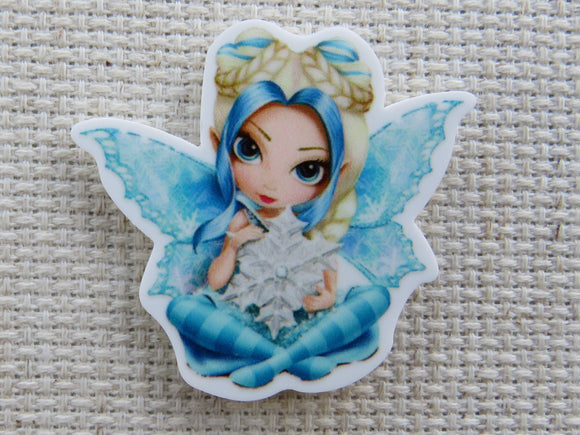 First view of Snowflake Fairy Needle Minder.