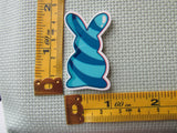 Third view of the Light Blue Bunny Needle Minder