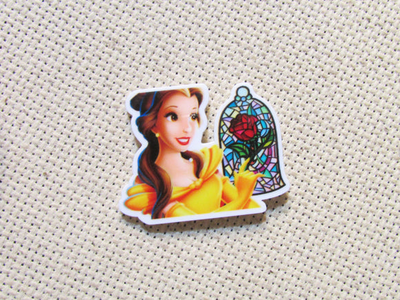 First view of the Belle with the Enchanted Rose Needle Minder