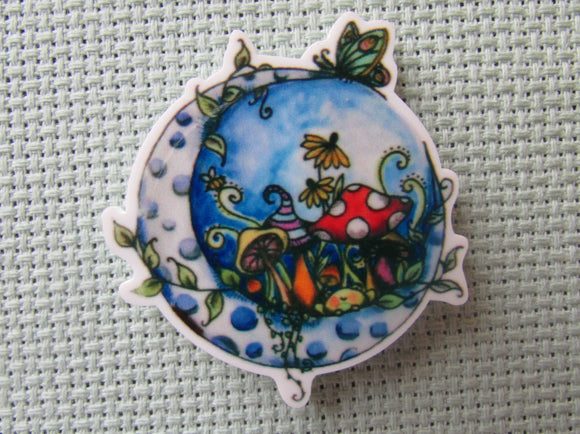 First view of the Blue Moon Terrarium Needle Minder