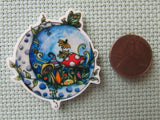 Second view of the Blue Moon Terrarium Needle Minder