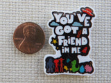 Second view of You've Got A Friend in Me Needle Minder.