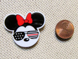 Second view of the Minnie Mouse in Patriotic Shades Needle Minder