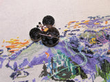 Third view of the Mickey Sitting on Mouse Head Needle Minder