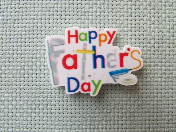 First view of the Happy Father's Day Needle Minder