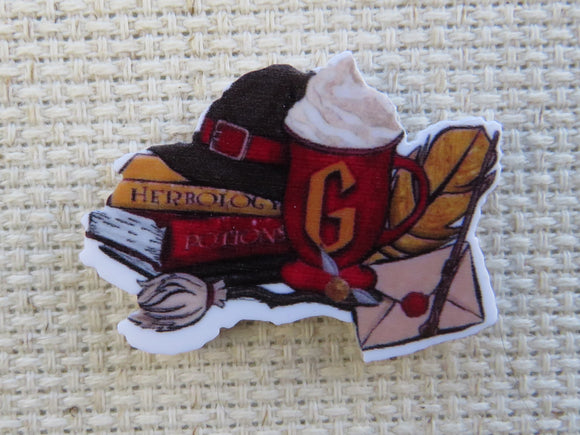 First view of G is for Gryffindor Needle Minder.