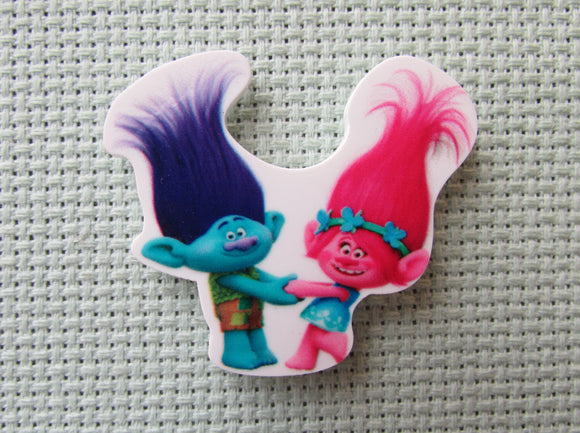 First view of the A Pair of Trolls Needle Minder