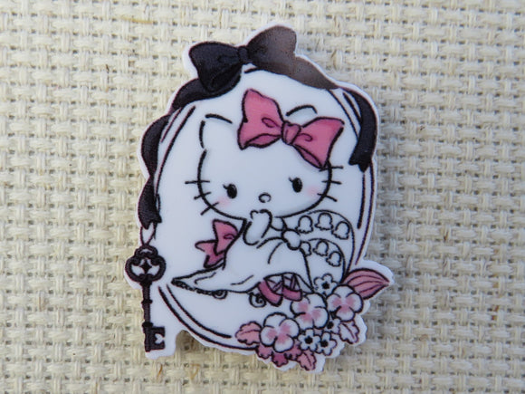 First view of Who Holds the Key to Hello Kitty's Heart Needle Minder.