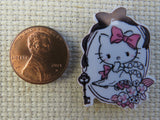 Second view of Who Holds the Key to Hello Kitty's Heart Needle Minder.