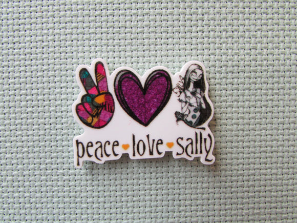 First view of the Peace Love Sally Needle Minder