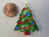Second view of Decorated Christmas Tree Needle Minder.