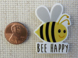 Second view of Bee Happy Needle Minder.