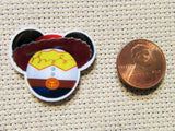 Fourth view of the Toy Story Mouse Heads Needle Minder