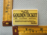 Third view of the Golden Ticket Willy Wonka Needle Minder