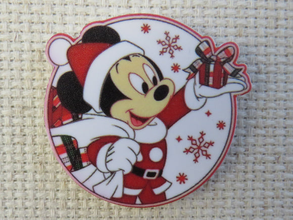 First view of Merry Christmas Mickey Needle Minder.