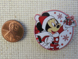 Second view of Merry Christmas Mickey Needle Minder.