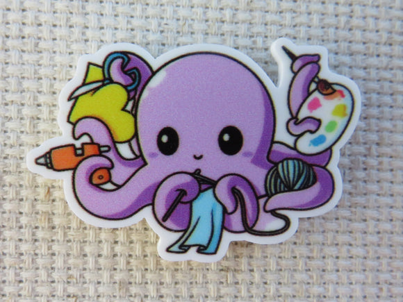 First view of Crafty Octopus Needle Minder.