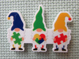 First view of the Autism Awareness Gnomes Needle Minder