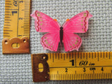 Third view of the Pink Butterfly Needle Minder