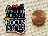 Second view of the It's Just A Bunch of Hocus Pocus Needle Minder