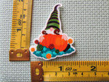 Third view of the Pumpkin Gnome Needle Minder