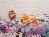 Third view of the December 25, Christmas Day Needle Minder