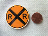 Second view of the Railroad Crossing Sign Needle Minder