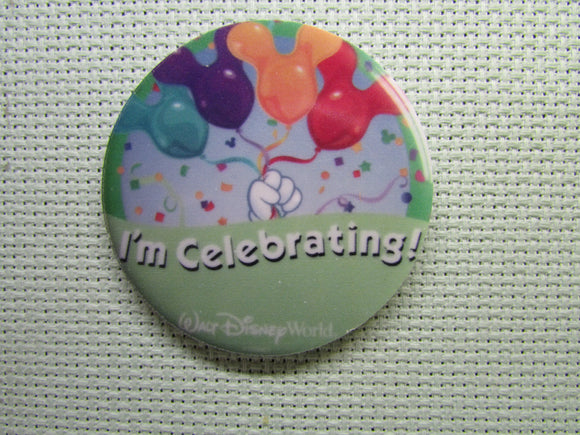First view of the I'm Celebrating Needle Minder