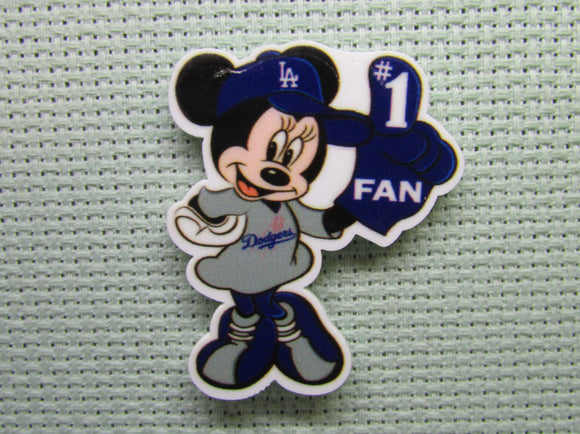 First view of the Minnie as the #1 Dodger Fan Needle Minder