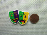 Second view of the Mardi Gras Masks Needle Minder